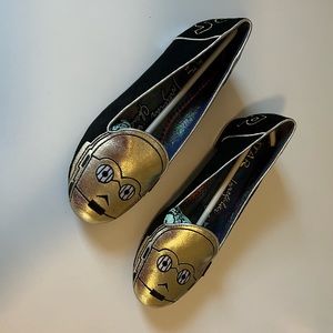 Irregular Choice - Star Wars - C-3PO Flats - Never Worn - sz 8